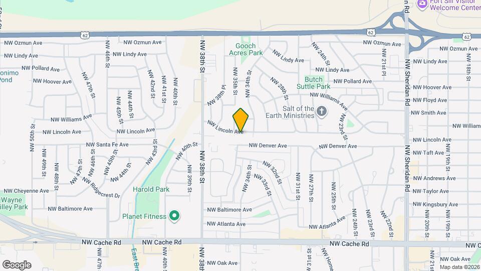 3412 NW Lincoln Ave Map and Location Details