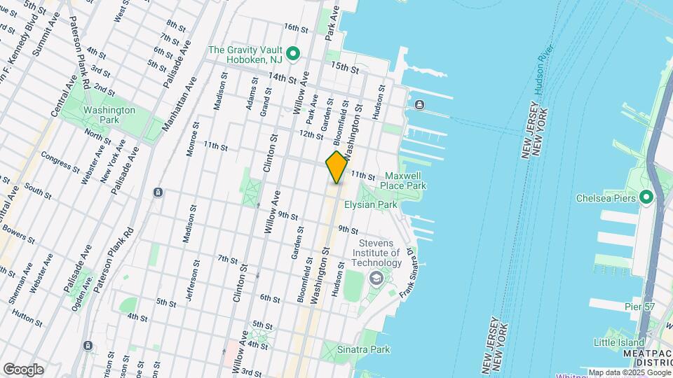 1010 Washington St Mapa y Detalles de la Ubicación