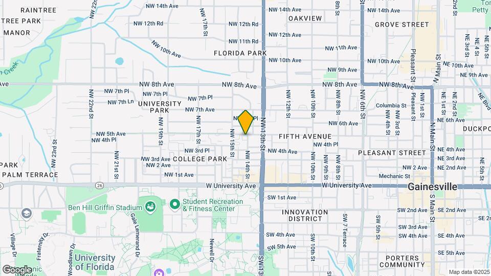 1401 NW 5th Ave Mapa y Detalles de la Ubicación