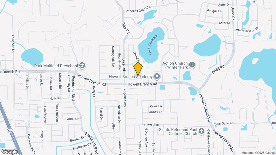 1575 Lawndale Cir Map and Location Details