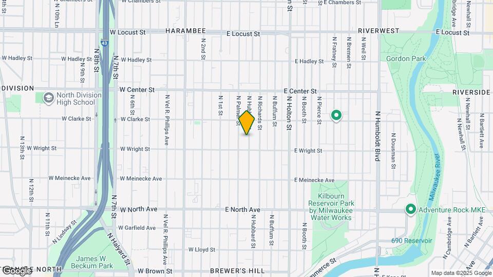 2533 N Hubbard St Map and Location Details