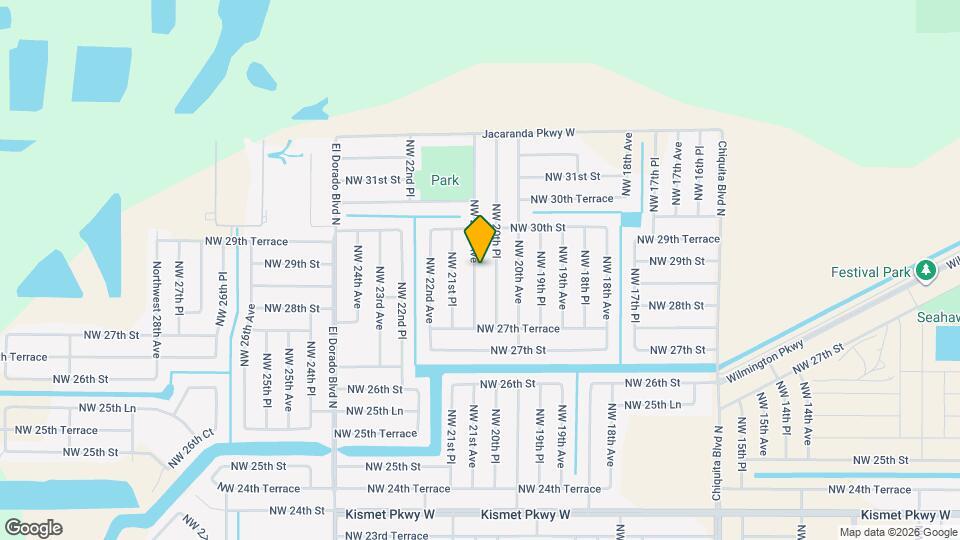 2833 NW 21st Ave Mapa y Detalles de la Ubicación
