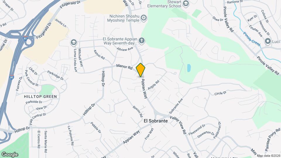 683 Appian Way Mapa y Detalles de la Ubicación