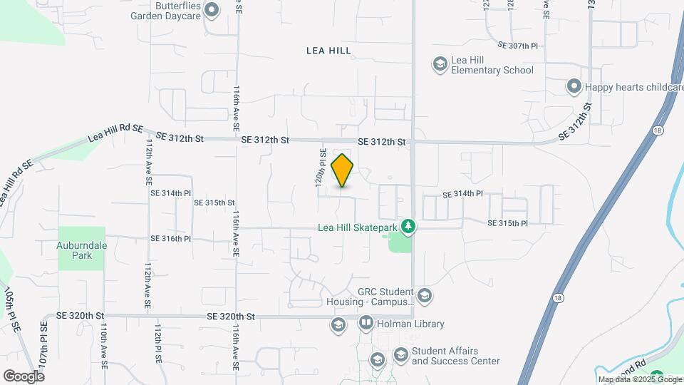 12102 SE 314th Pl Mapa y Detalles de la Ubicación