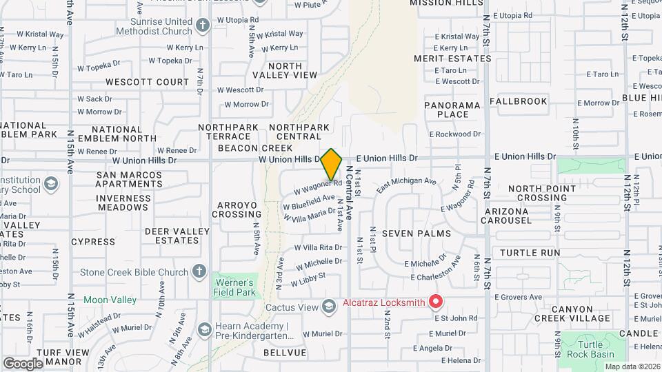 113 W Wagoner Rd Map and Location Details