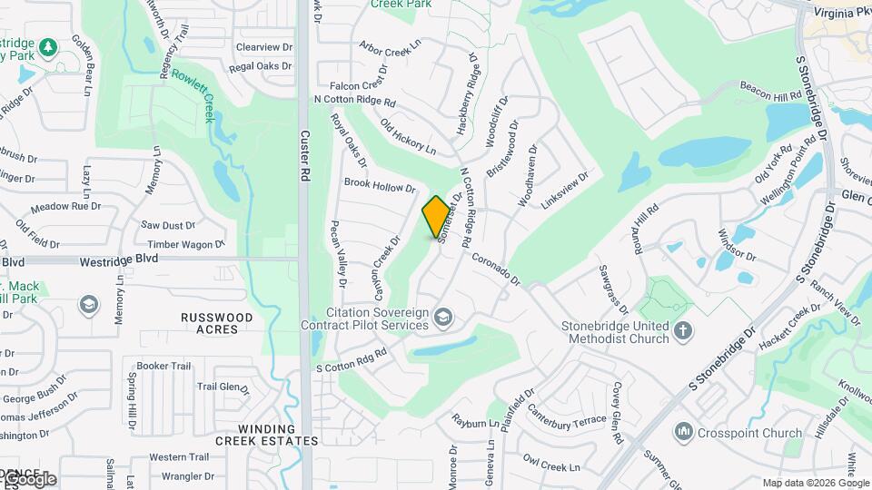 1420 Somerset Dr Map and Location Details
