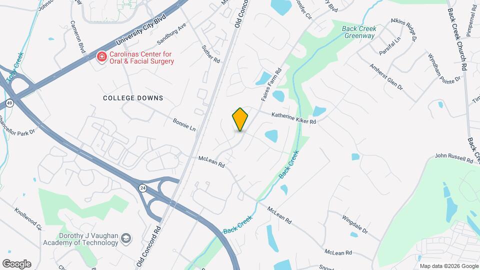 9320 Amy Dr Map and Location Details