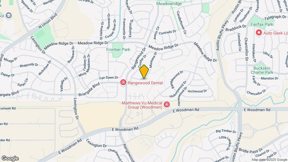 7675 Montane Dr Map and Location Details