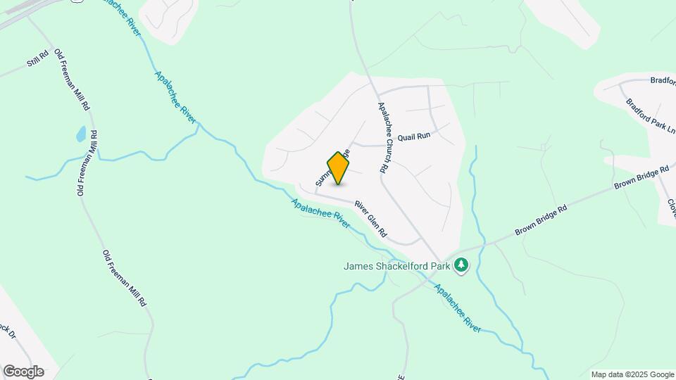 1635 River Glen Rd Map and Location Details