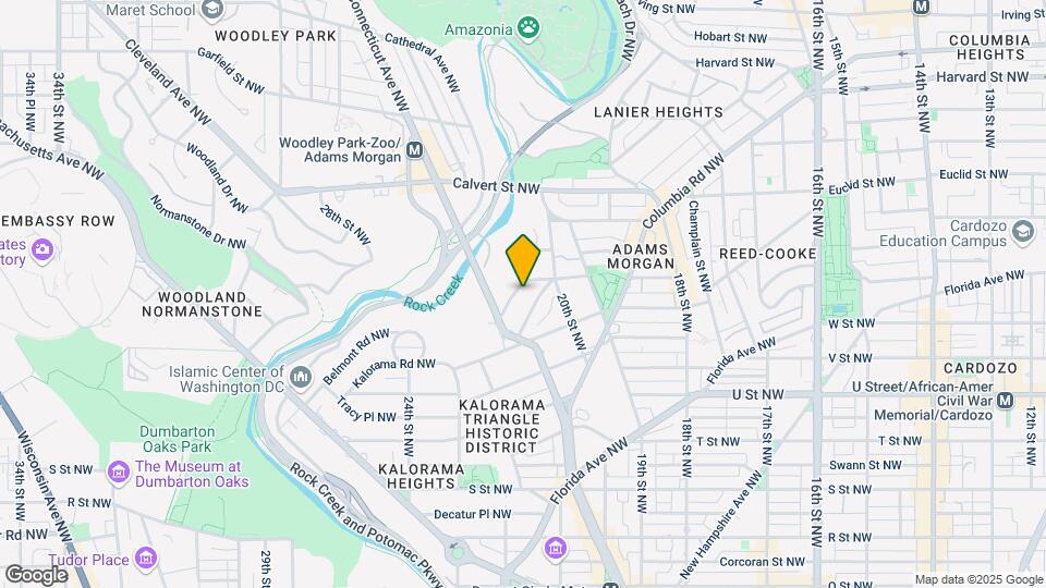 2032 Belmont Rd NW Map and Location Details