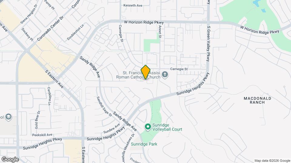 787 Rise Canyon Dr Map and Location Details