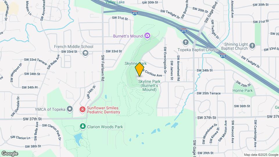 4870 SW Skyline Pkwy Map and Location Details