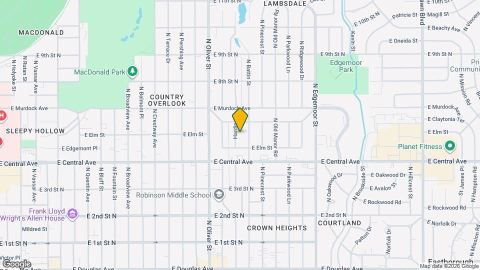 628 Harding St Mapa y Detalles de la Ubicación