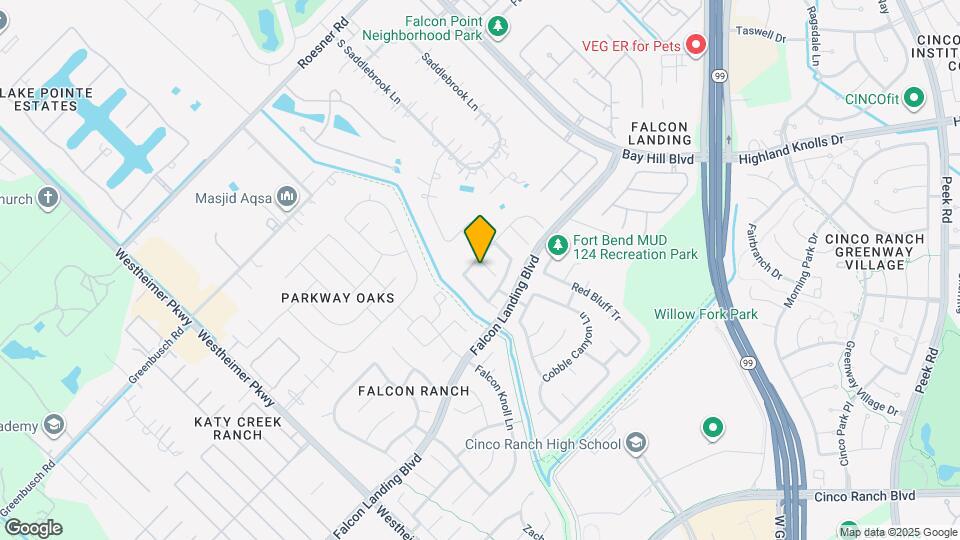 24919 Spring Aspen Ct Map and Location Details