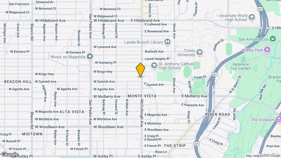 145 E Summit Ave Map and Location Details