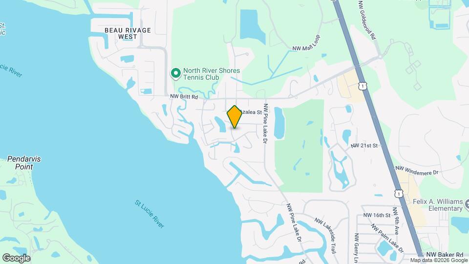 2191 NW 20th Ave Map and Location Details