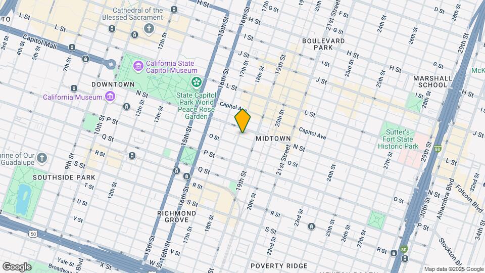 1415 18th St Map and Location Details