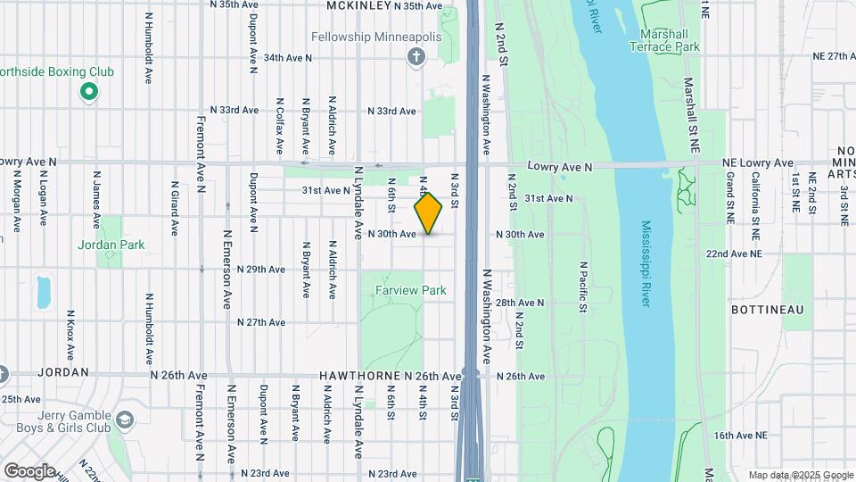 329 N 30th Ave Map and Location Details