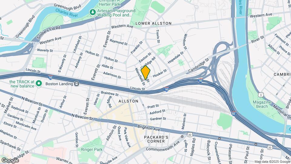 15 Mansfield St, Unit 2 Map and Location Details