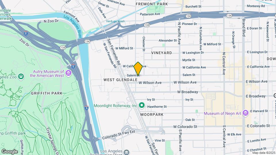 720 Salem St Mapa y Detalles de la Ubicación