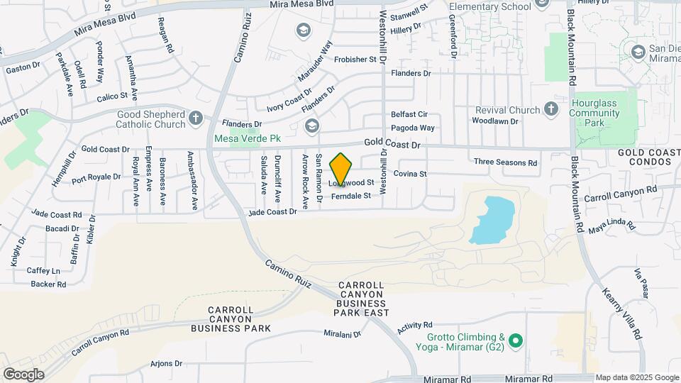 8606 Ferndale St Map and Location Details