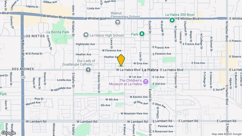 531 W La Habra Blvd Map and Location Details