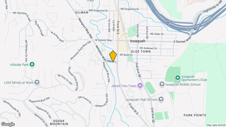 295 Newport Way SW, Unit A Map and Location Details