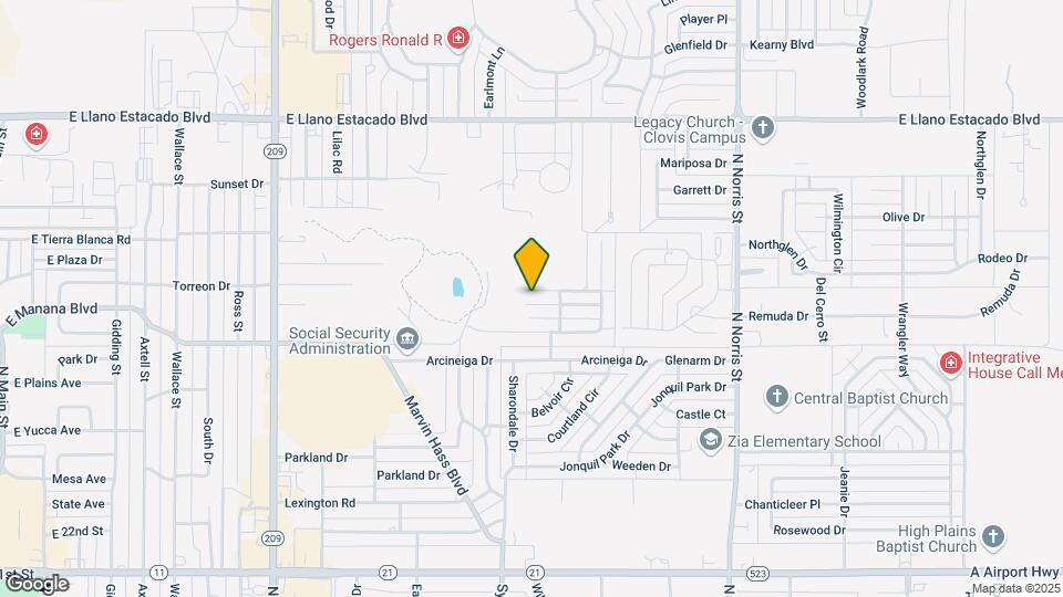 1536 Bosc Ct Map and Location Details