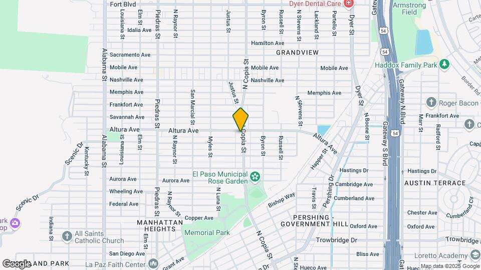 3258 Altura Ave Map and Location Details