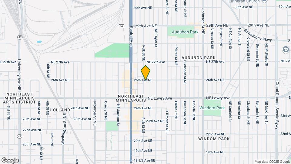 1000 26th Ave NE, Unit First floor (Unit 1) Map and Location Details