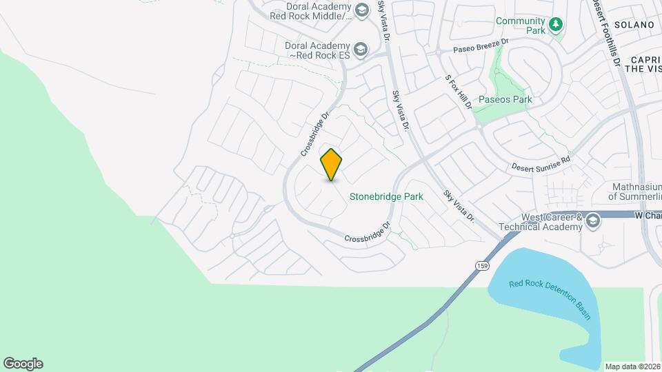 889 Cirrus Cloud Ave Map and Location Details