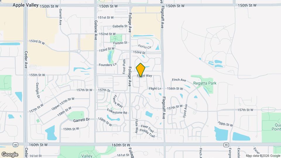 15533 Flight Way Map and Location Details