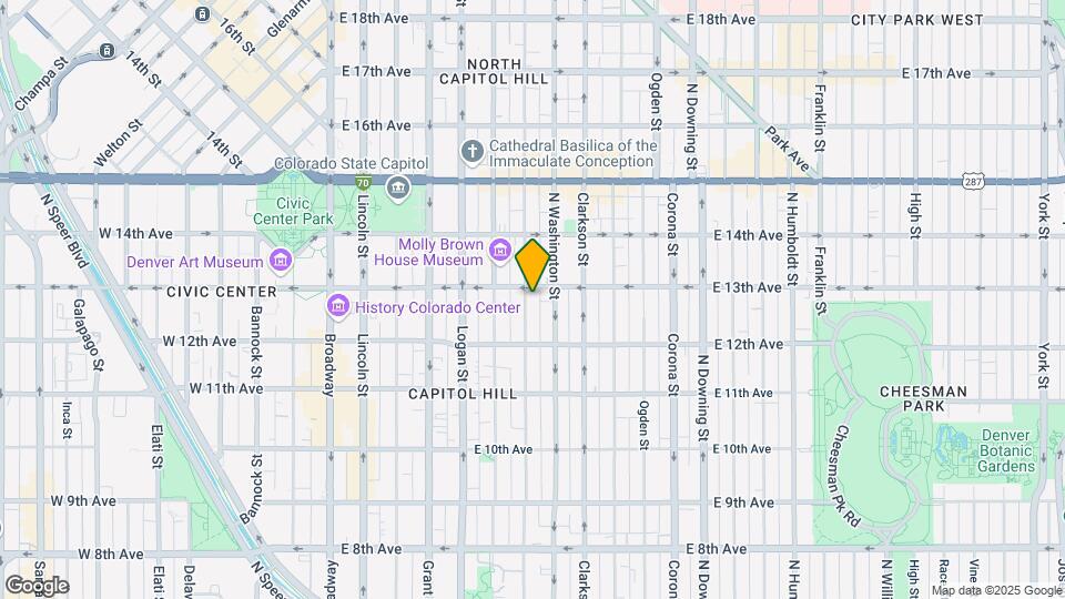 1272 Pearl St Map and Location Details