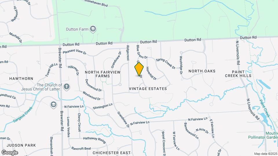 1841 Grayslake Dr Map and Location Details