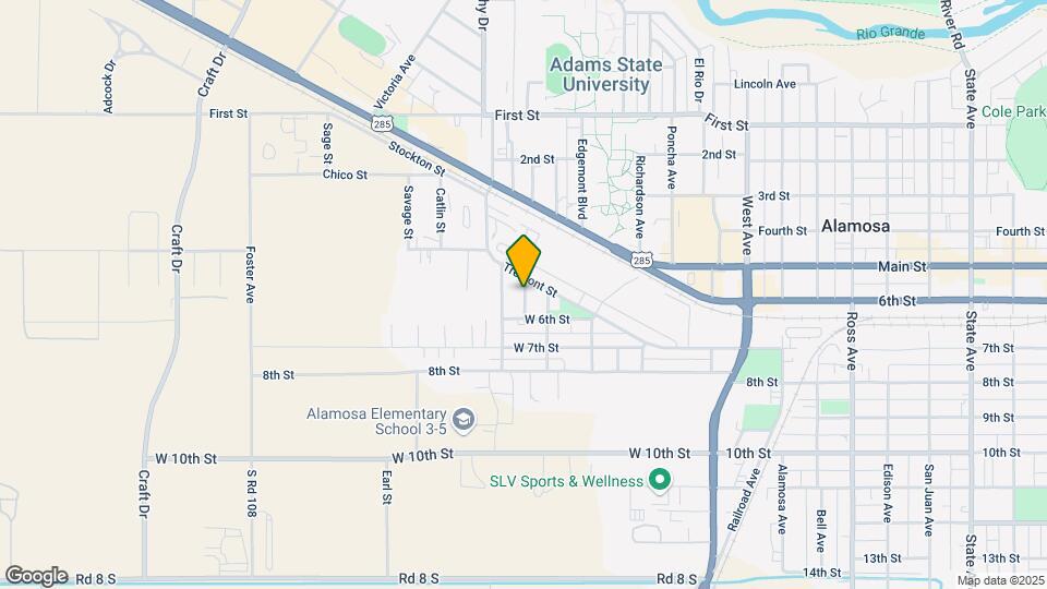 507 Crestone Ave Map and Location Details
