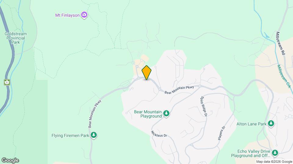 1325 Bear Mountain Pky Map and Location Details