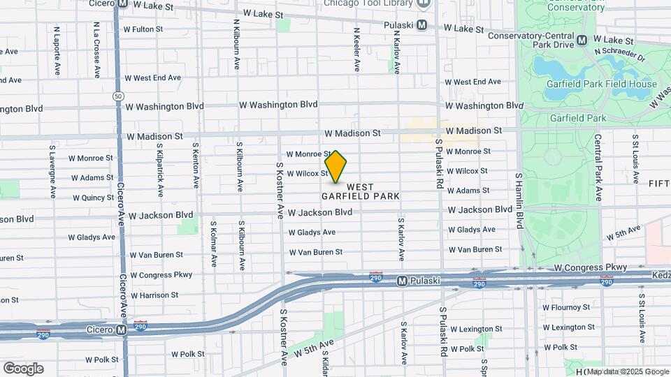 4240-4242 W Adams St Mapa y Detalles de la Ubicación