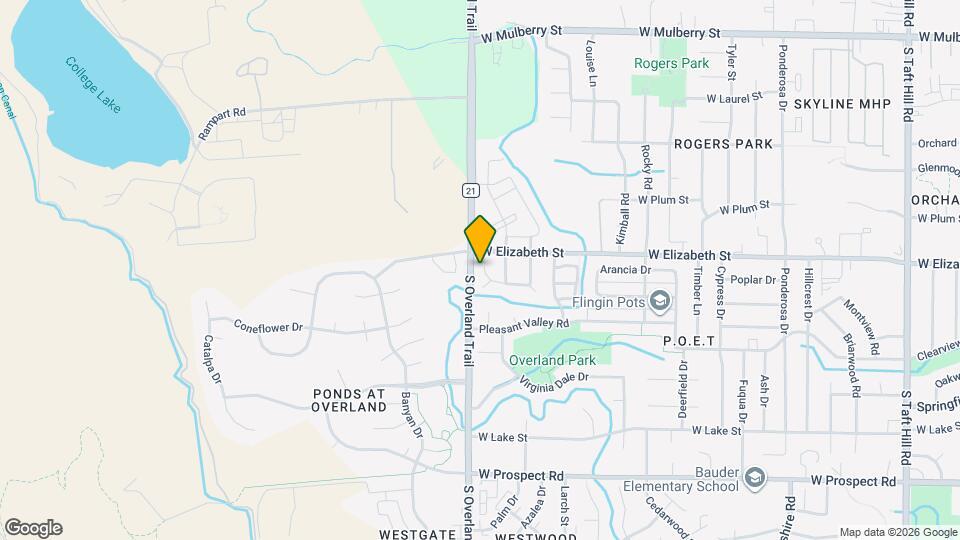 1073 Tierra Ln Map and Location Details