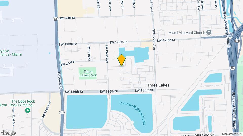 12991 SW 132nd Terrace Map and Location Details