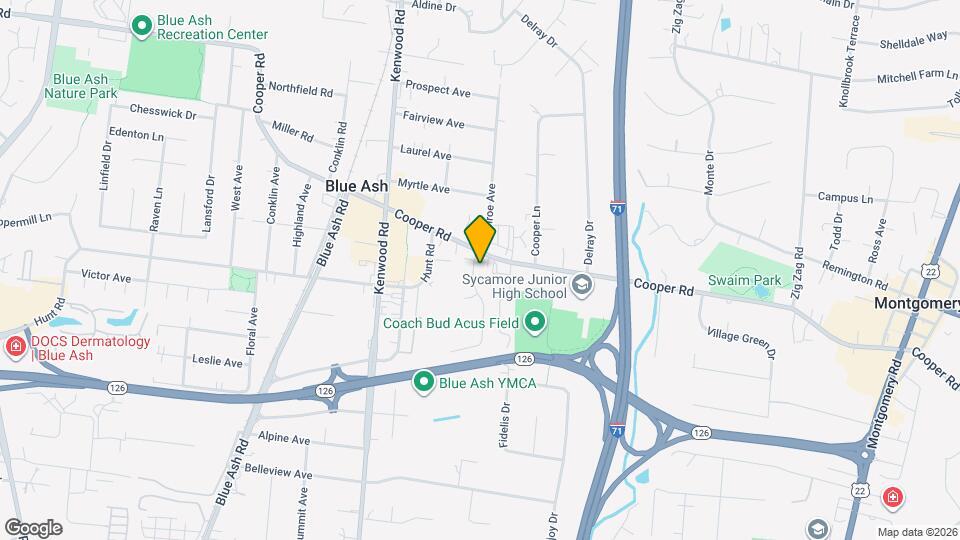 9490 Wynnecrest Dr Map and Location Details