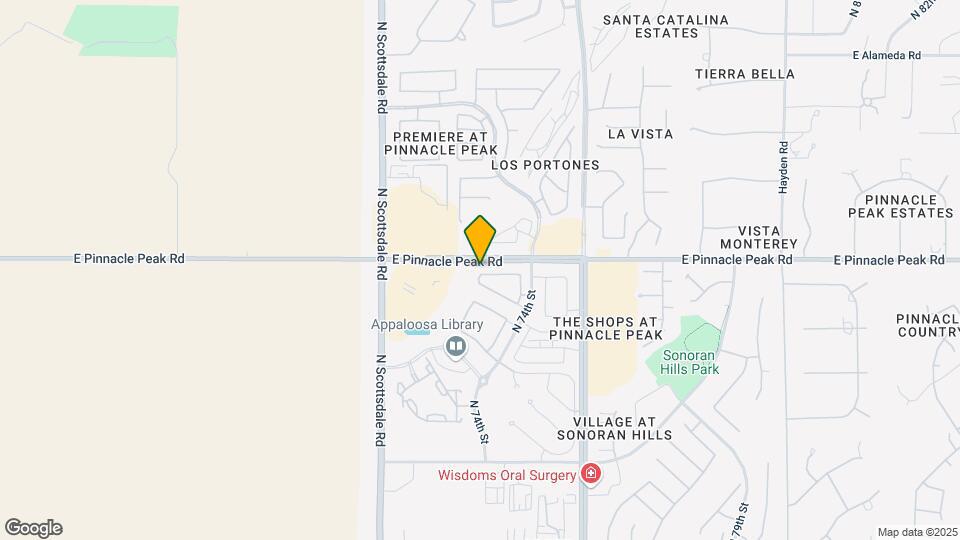7320 E Vista Bonita Dr Map and Location Details