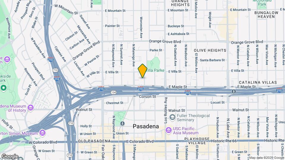 425 N Garfield Ave Map and Location Details