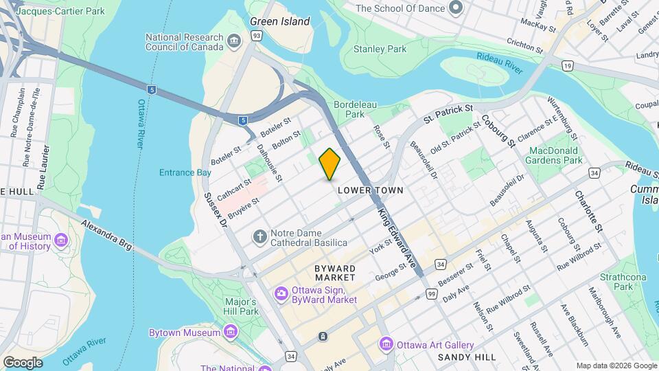 238 Cumberland St Map and Location Details