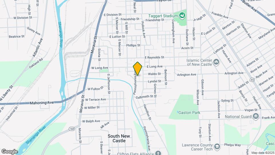 1323 Pennsylvania Ave Map and Location Details