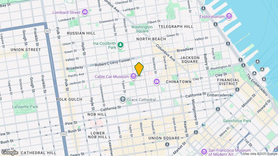 1062 Washington St Map and Location Details