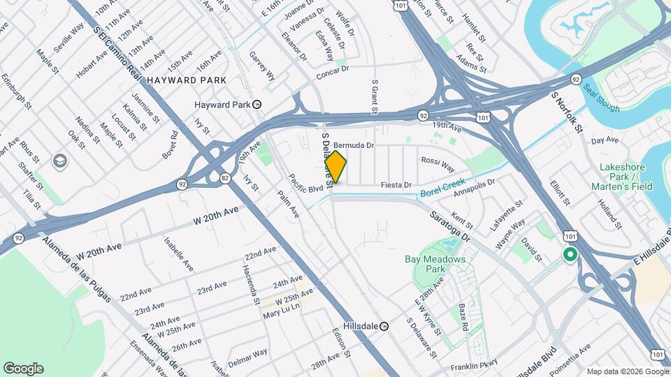 2103 S Delaware St Map and Location Details