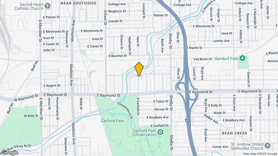 2109 S Garfield Dr Map and Location Details