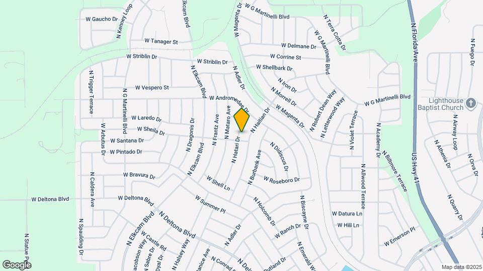 10811 N Hatari Dr Map and Location Details