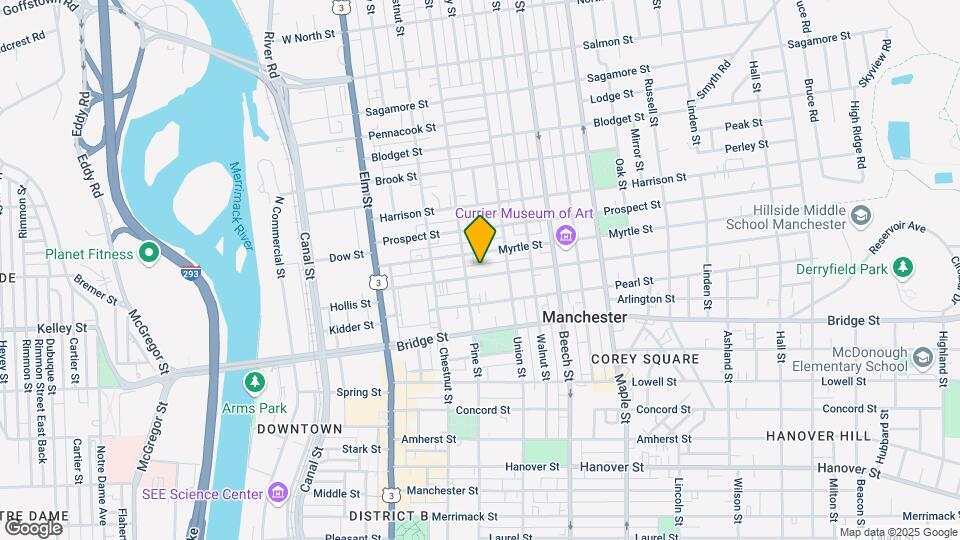 124 Orange St Map and Location Details