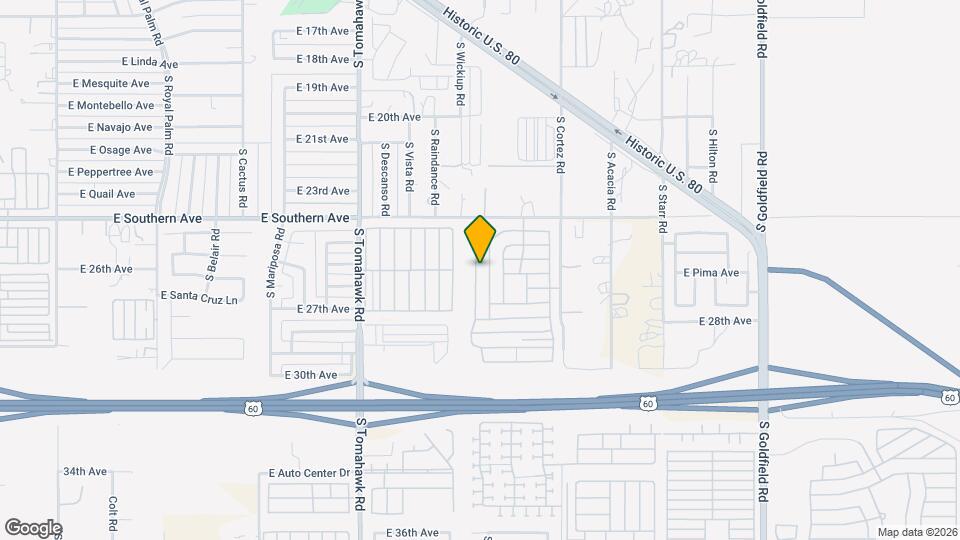 2593 S Powell Rd Mapa y Detalles de la Ubicación